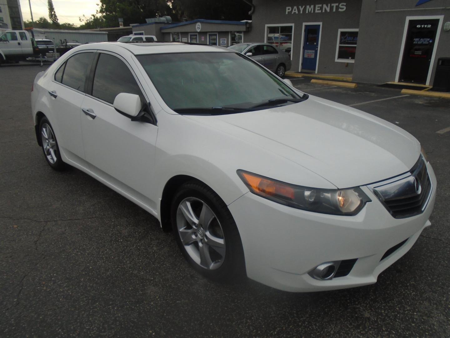 2013 Acura TSX 5-Speed AT with Tech Package (JH4CU2F62DC) with an 2.4L L4 DOHC 16V engine, 5-Speed Automatic transmission, located at 6112 N Florida Avenue, Tampa, FL, 33604, (888) 521-5131, 27.954929, -82.459534 - Photo#2